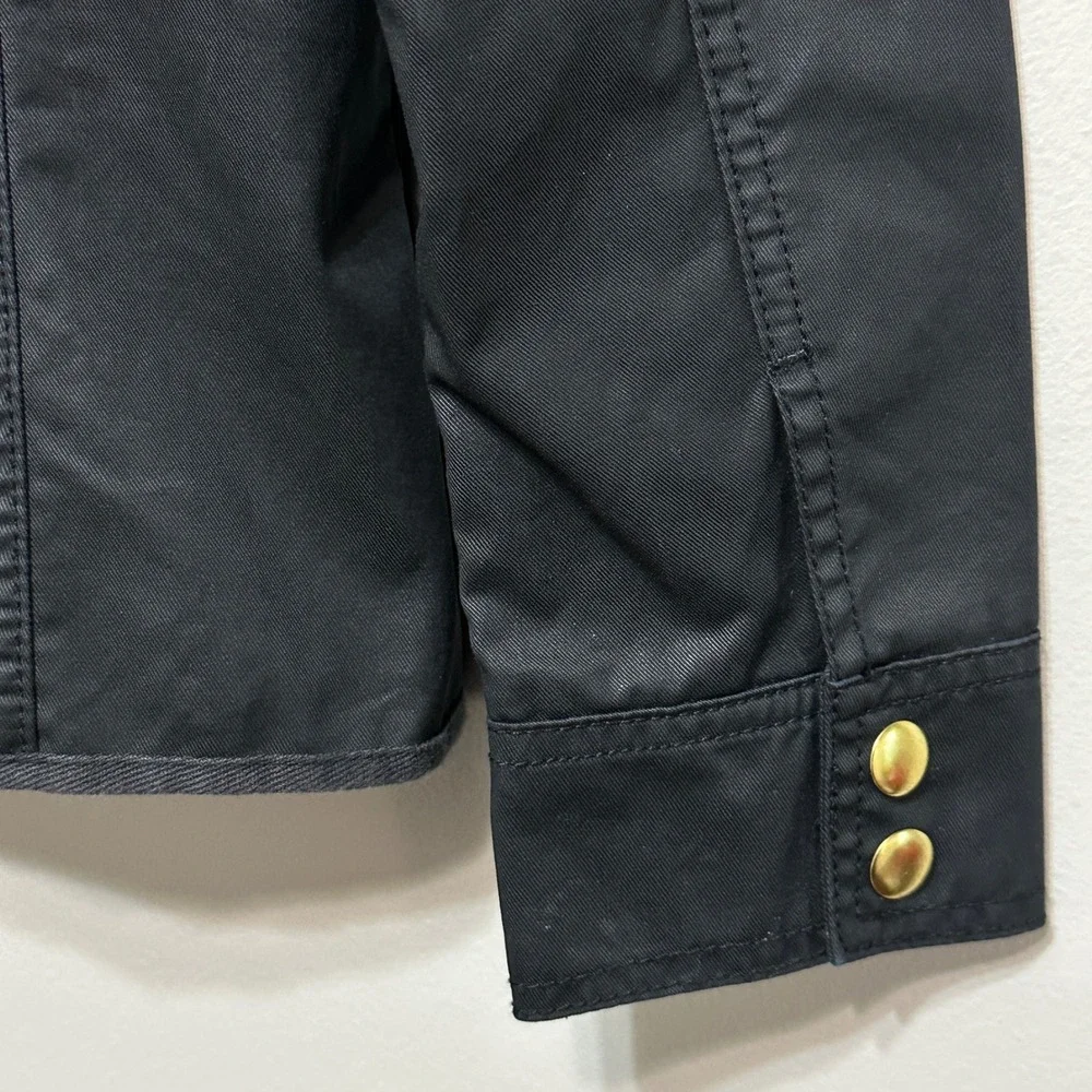 J.Crew Womens Downtown‎ Field Jacket Size XS Coated Cotton City Trench Travel